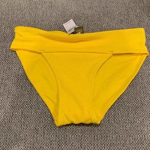 Aerie Lemon Pique Bikini Bottom Size XXS NEW